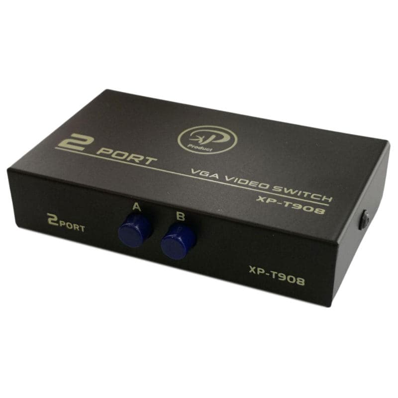 سوییچ دو پورت VGA ایکس پی پروداکت مدل T908 (سوییچ 2 به 1 مانیتور) — تصویر ۲