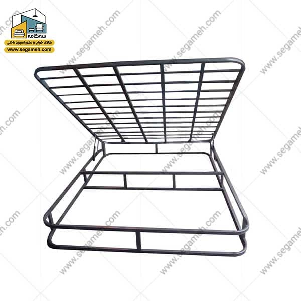 کفی تخت جکدار تمام کلاف چهار پل دونفره مدل یاتاش