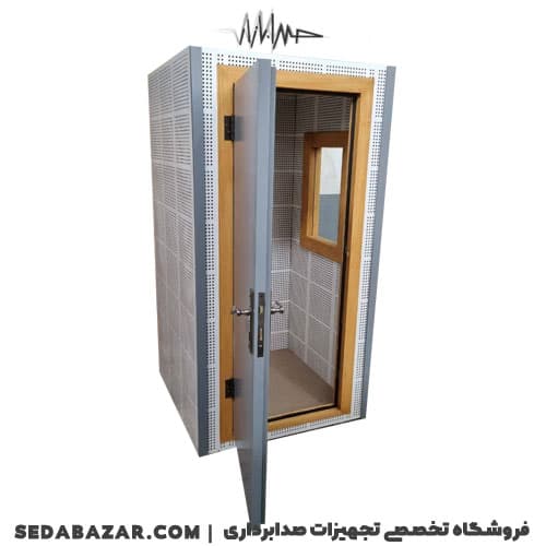 Studio Cabin اتاقک آکوستیک تک درب — تصویر ۳