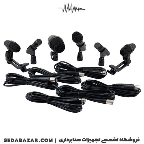 Shure PGA DrumKit 6 ست میکروفون درامز — تصویر ۷