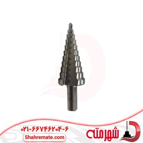 مته مخروطی استیل سایز 4 الی 25 میلی متر