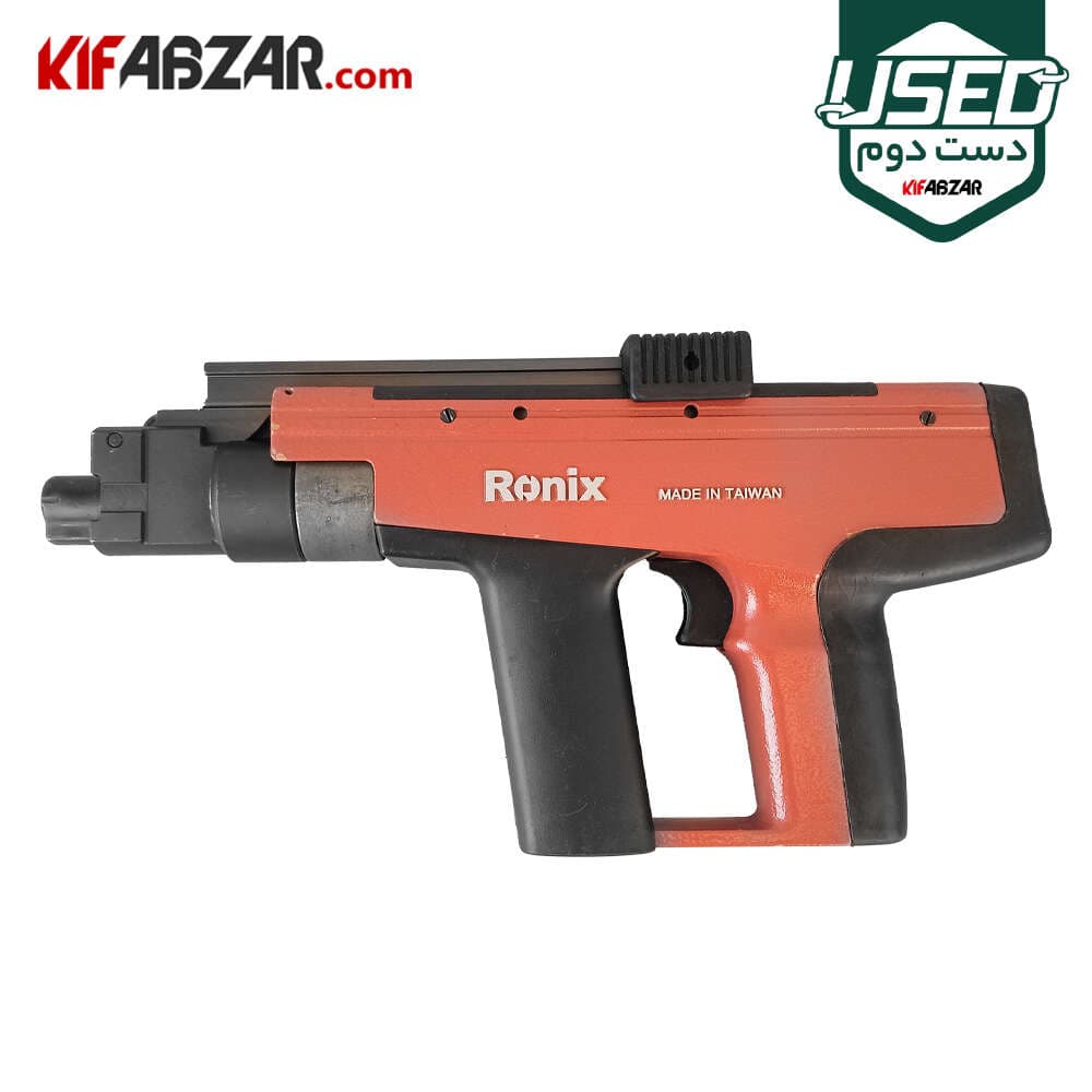 میخکوب تفنگی دستی رونیکس مدل RH-0450 دست دوم — تصویر ۲