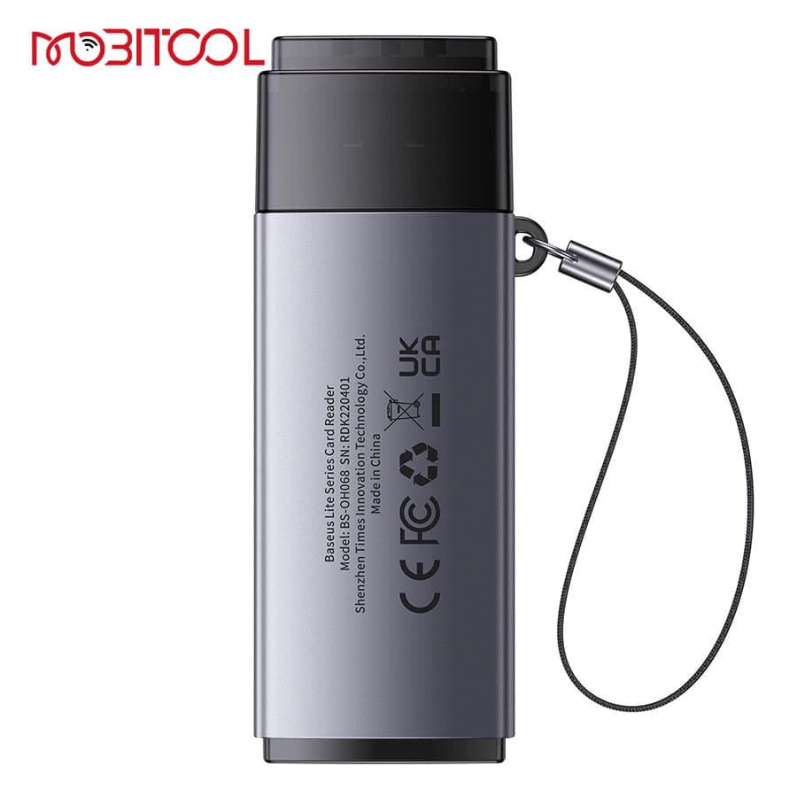 رم ریدر باسئوس Baseus WKQX060013 USB-A to SD/TF Card Reader — تصویر ۷