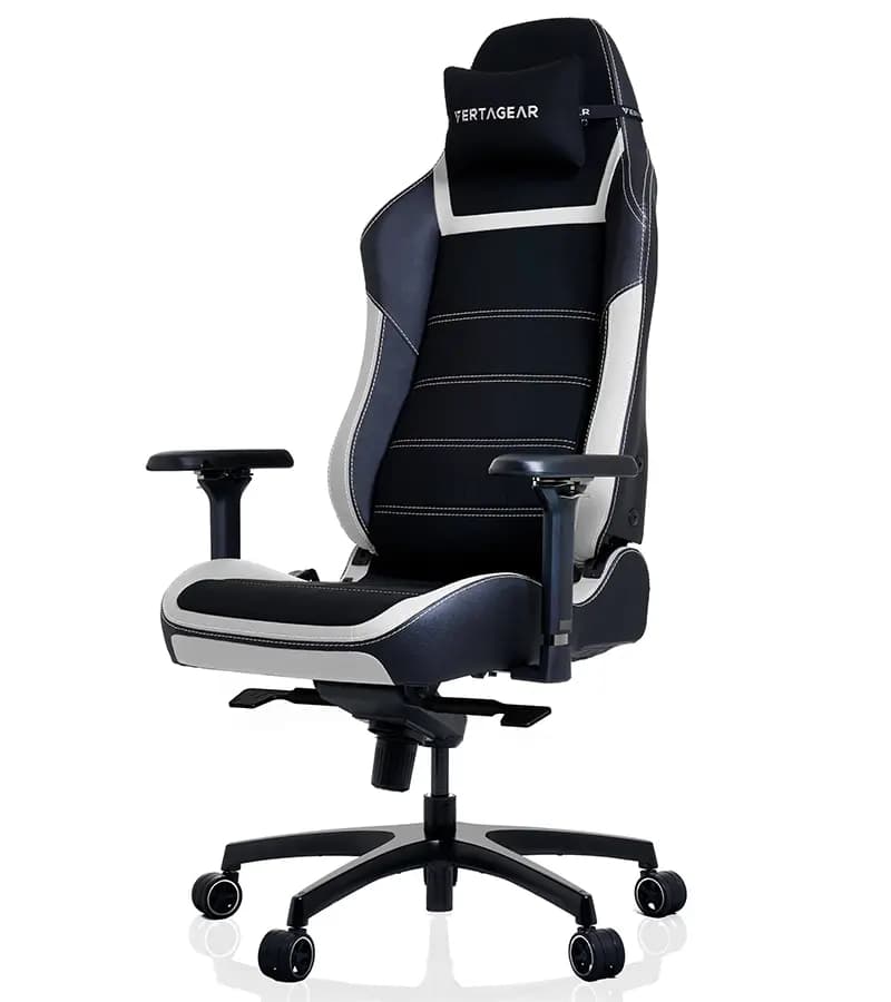 صندلی گیمینگ ورتاگیر مدل PL6800 Black White — تصویر ۳