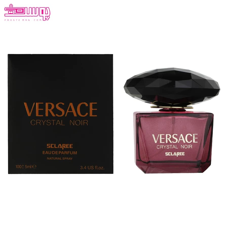 عطر ورساچه کریستال نویر اسکلاره حجم 100ml — تصویر ۲