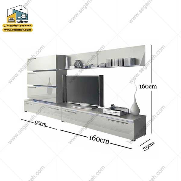 میز تلویزیون LCD کد DTP122 — تصویر ۴