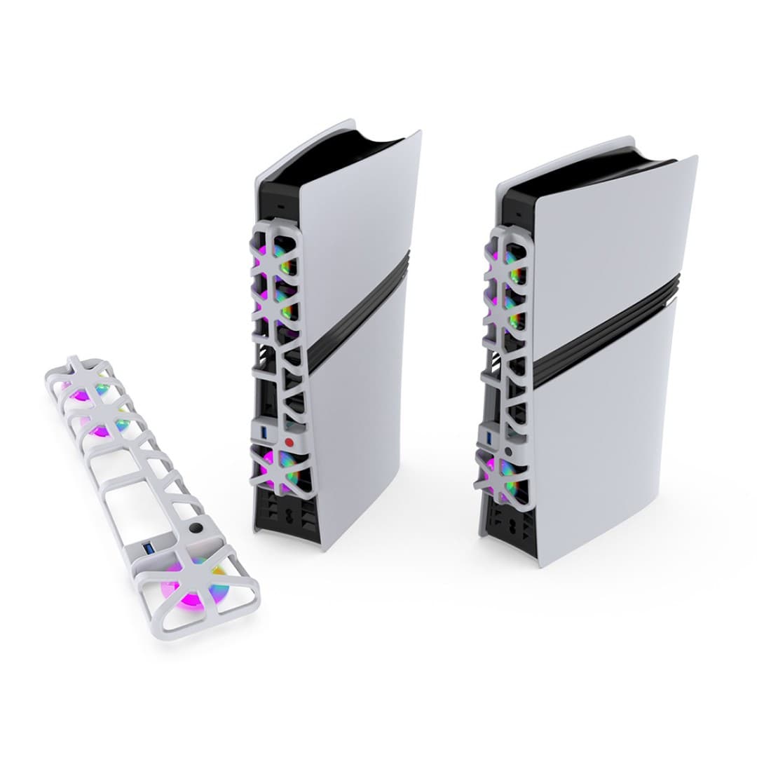 فن خنک کننده پلی استیشن 5 پرو Dobe TP5-35153 دارای RGB — تصویر ۴