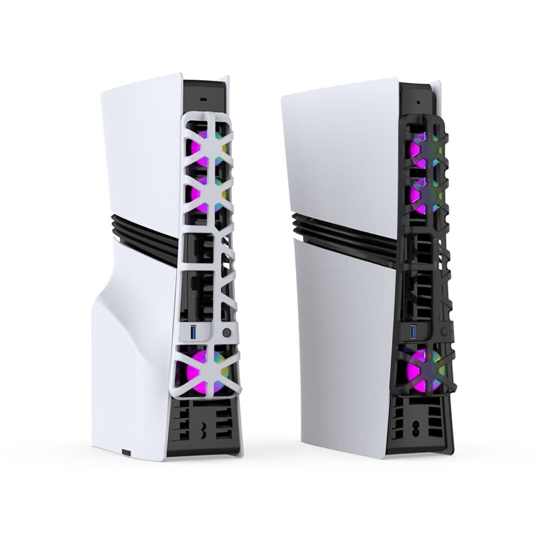فن خنک کننده پلی استیشن 5 پرو Dobe TP5-35153 دارای RGB — تصویر ۸