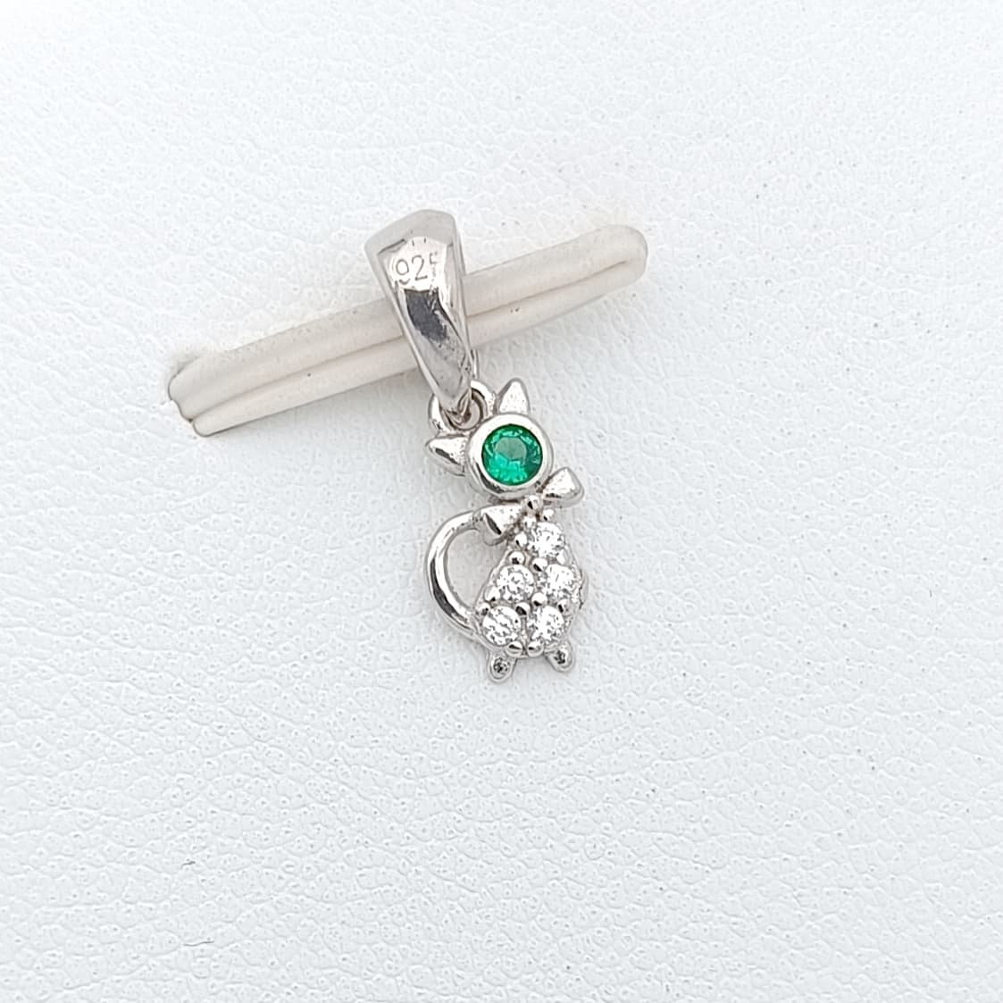 گردنبند گربه ای ظریف و ریز نقره عیار ۹۲۵ دخترانه کد ۱۸۷۶۶۶