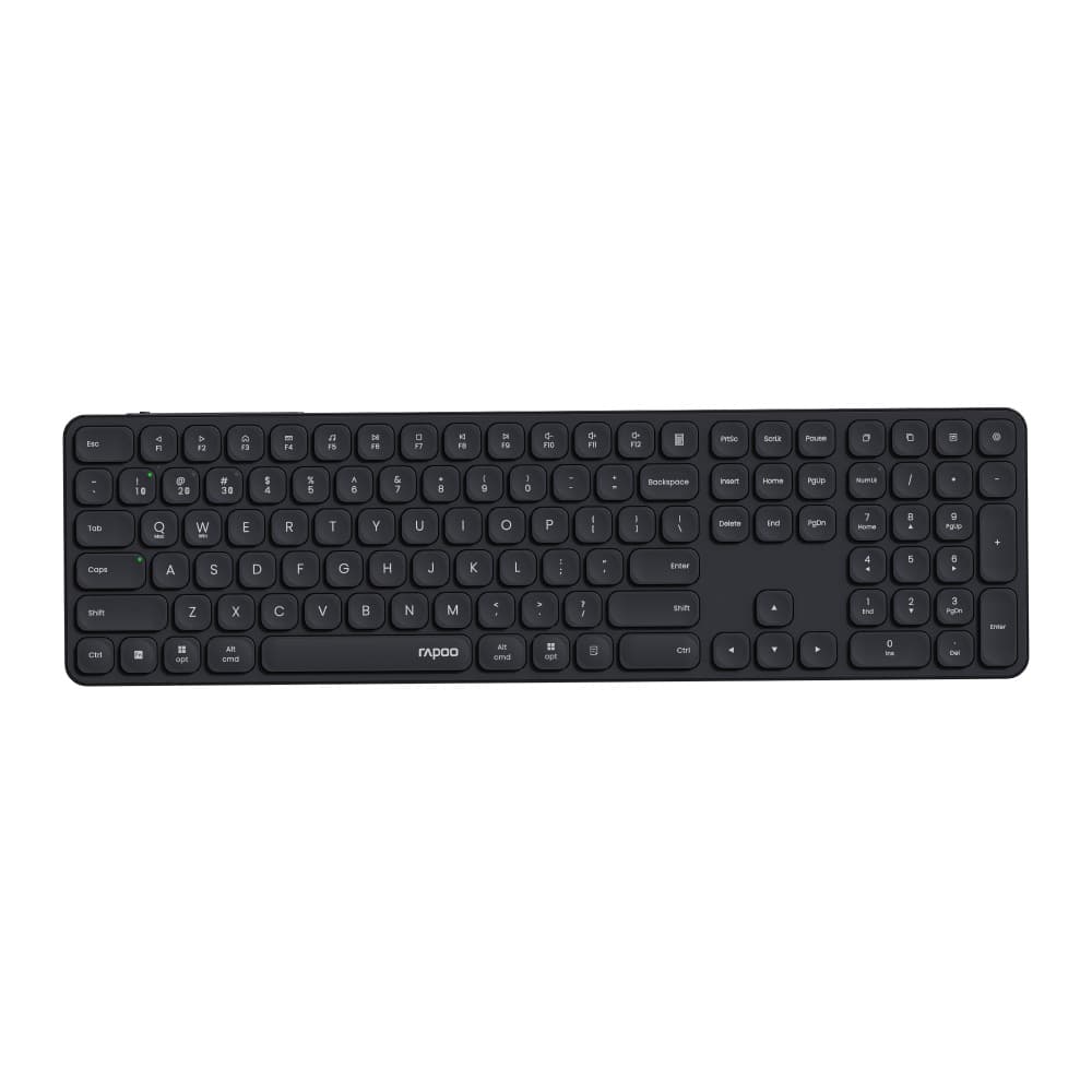کیبورد بی‌سیم باریک رپو Rapoo E9550L Ultra Slim Multi-Mode Wireless Keyboard