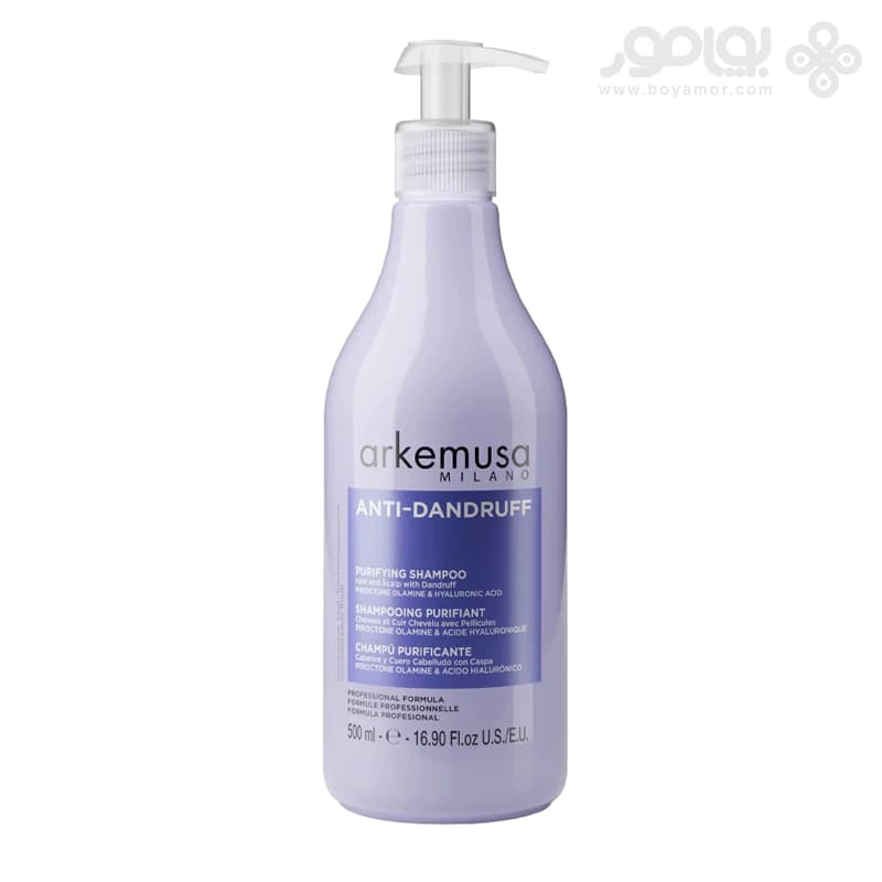 شامپو ضد شوره دیکسون آرکه موزا ANTI-DANDRUFF حجم 500 میل — تصویر ۲