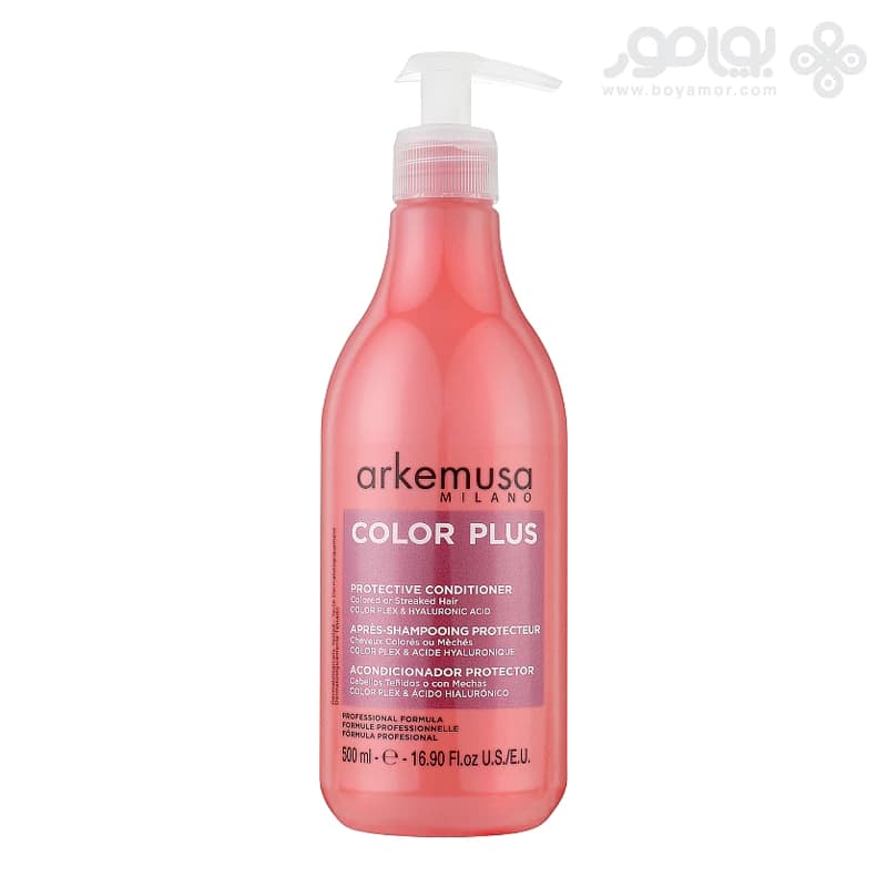 نرم کننده محافظ رنگ دیکسون آرکه موزا COLOR PLUS حجم 500 میل