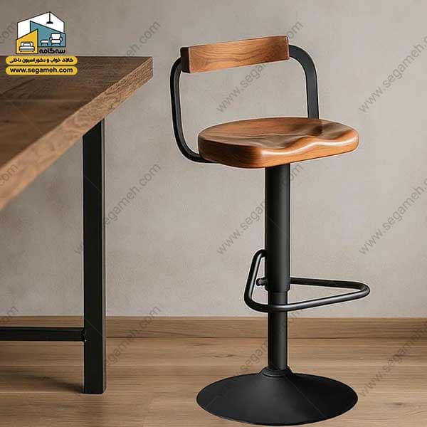 صندلی اپن کف چوب جکدار CBP43