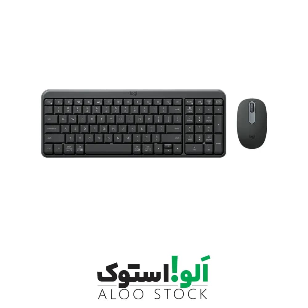 کیبورد و ماوس بی سیم لاجیتک Logitech MK250 Bluetooth Wireless Mouse and Keyboard — تصویر ۴