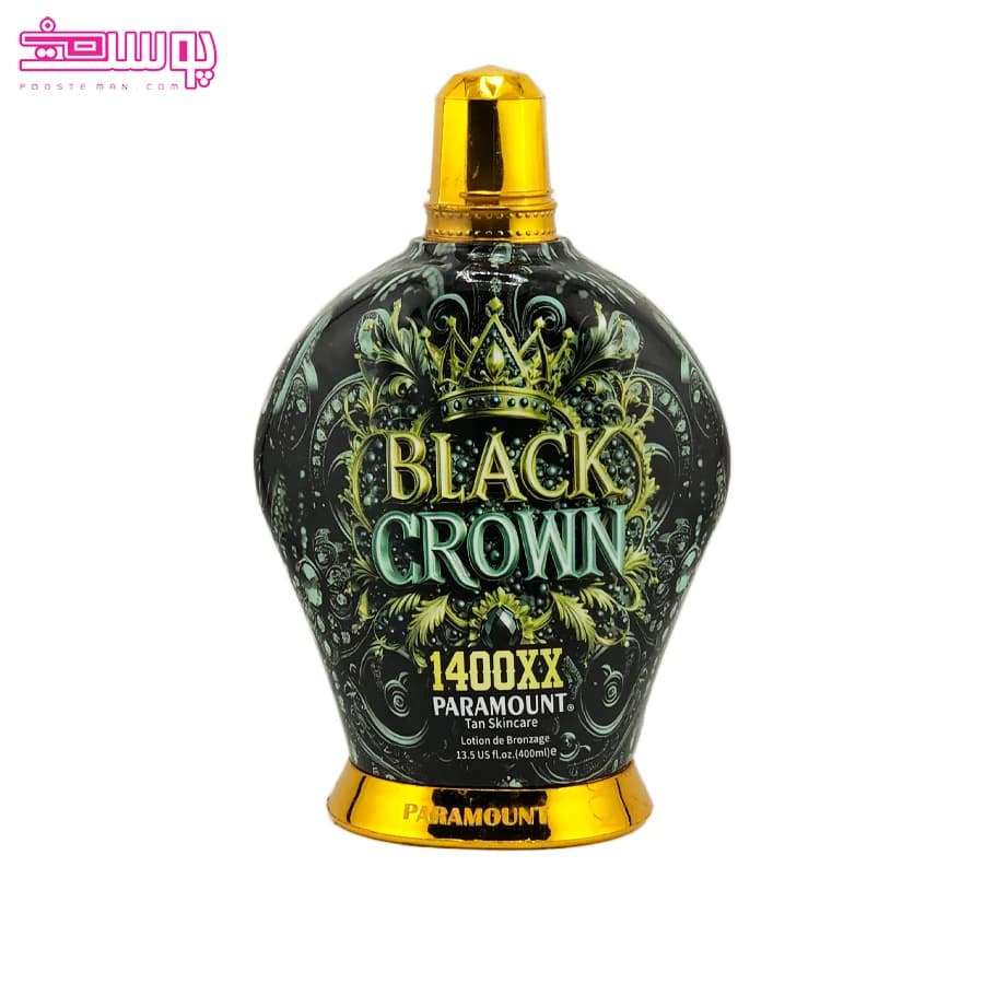 لوسیون سولار بلک کرون پارامونت مدل Black Crown حجم 400ml