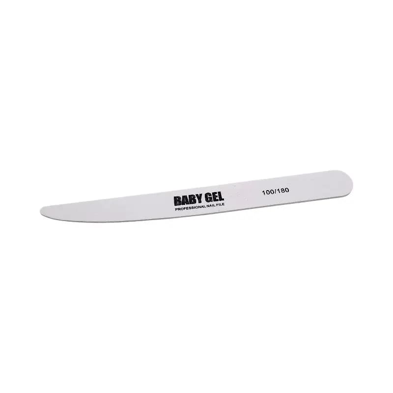 سوهان دستی مانیکور بیبی ژل BABY GEL | دو طرفه 100/180 — تصویر ۳