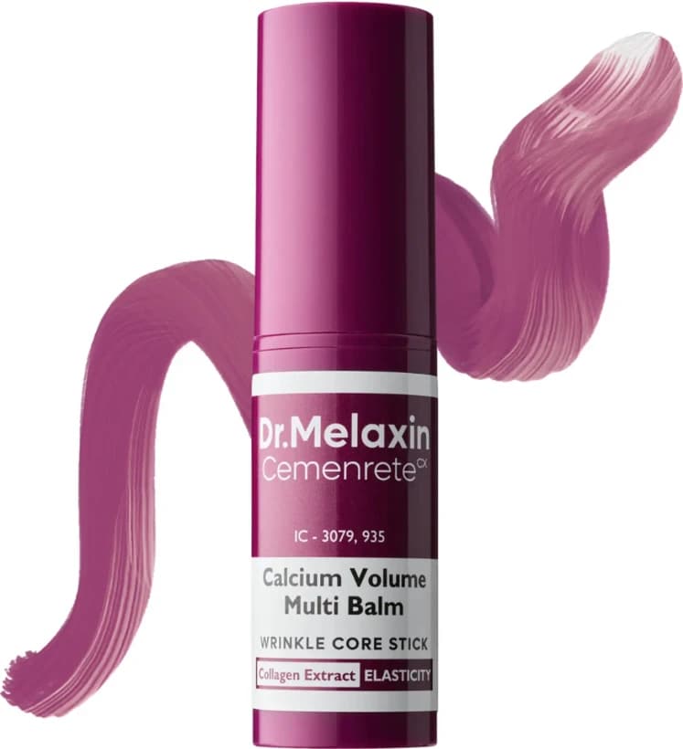 بالم استیک چند منظوره کلاژن دکتر ملاکسین | ضد چروک و سفت کننده دور چشم و صورت | Dr.Melaxin Collagen Multi Balm Stick | Calcium & Adenosine Wrinkle Stick for Eye, Neck & Face