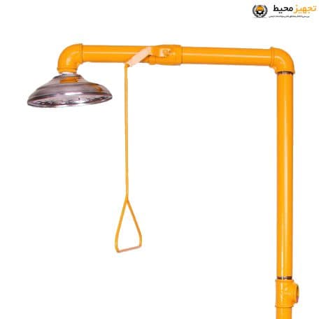 دوش و چشم شوی اضطراری راهبری دستی مدل CS-502-450 — تصویر ۶