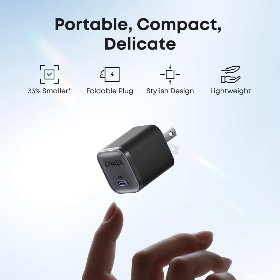 آداپتور شارژر 35 وات انکر مدل Nano IQ A2339 — تصویر ۲