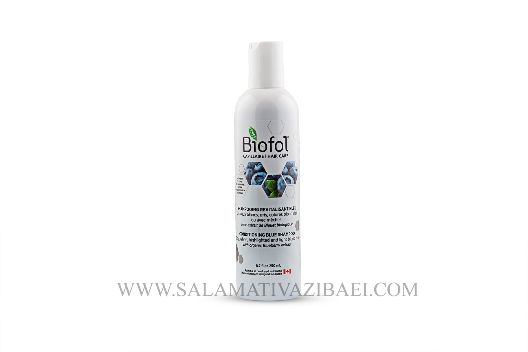 ضد ریزش مو و ترمیم آسیب دیدگی مو پکیج بایوفول کانادا (مخصوص موهای رنگ و دکلره) BIOFOL — تصویر ۳