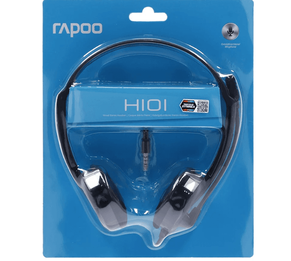هدست با سیم رپو مدل Rapoo Headset H101 — تصویر ۵