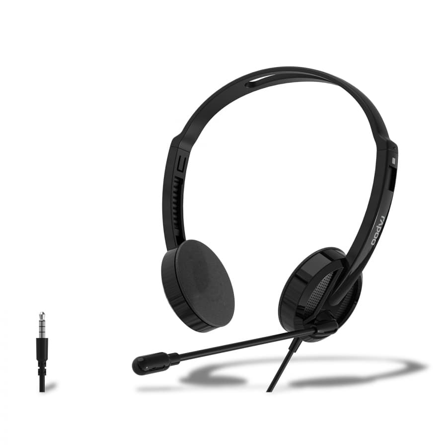 هدست با سیم رپو مدل Rapoo Headset H101 — تصویر ۲