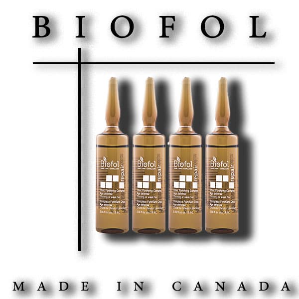 پکیج ضد ریزش و رشد مجدد مو پکیج بایوفول کانادا (شامپو + 4ویال شوک) BIOFOL — تصویر ۸