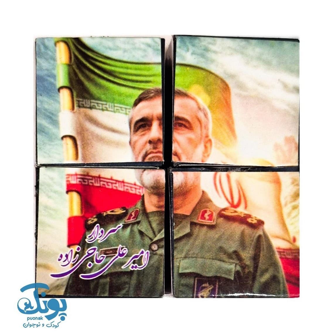 مکعب جادویی طرح شهدا ۱۰۰ عددی