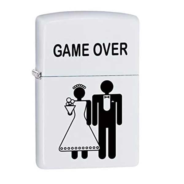 فندک زیپو کد 214 Game over