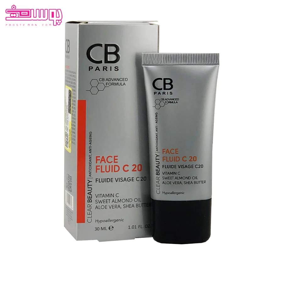 فلوئید ویتامین سی صورت سی بی پاریس حجم 30ml