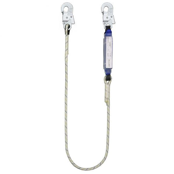طناب رابط تک شاخه ضد شوک با دو سر قلاب پروتکت مدل ABM + LB101
