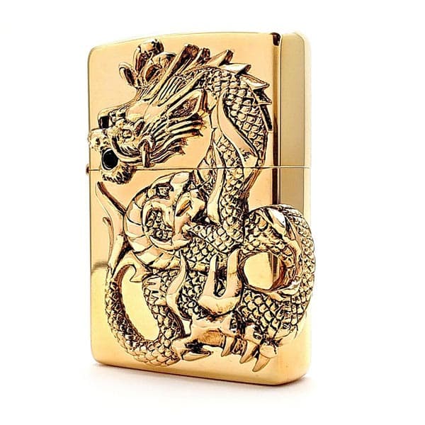 فندک زیپو طلایی Zippo Golden Dragon