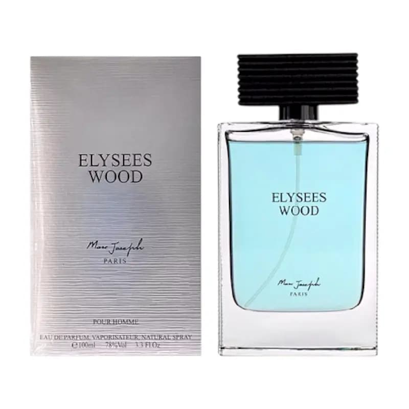 ادکلن مردانه مارک جوزف مدل Elysees Wood رایحهای تلخ و ملایم با ماندگاری بالا حجم ۱۰۰ میل