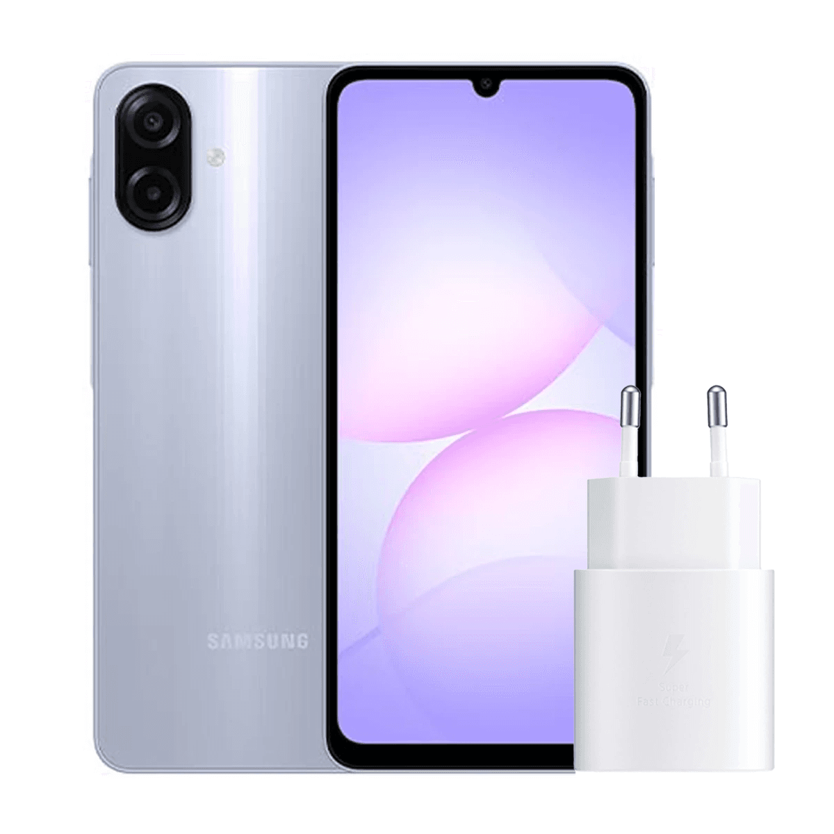 گوشی موبايل سامسونگ مدل Galaxy A07 4G ظرفیت 64 گیگابایت رم 4 گیگابایت به همراه شارژر داخل جعبه