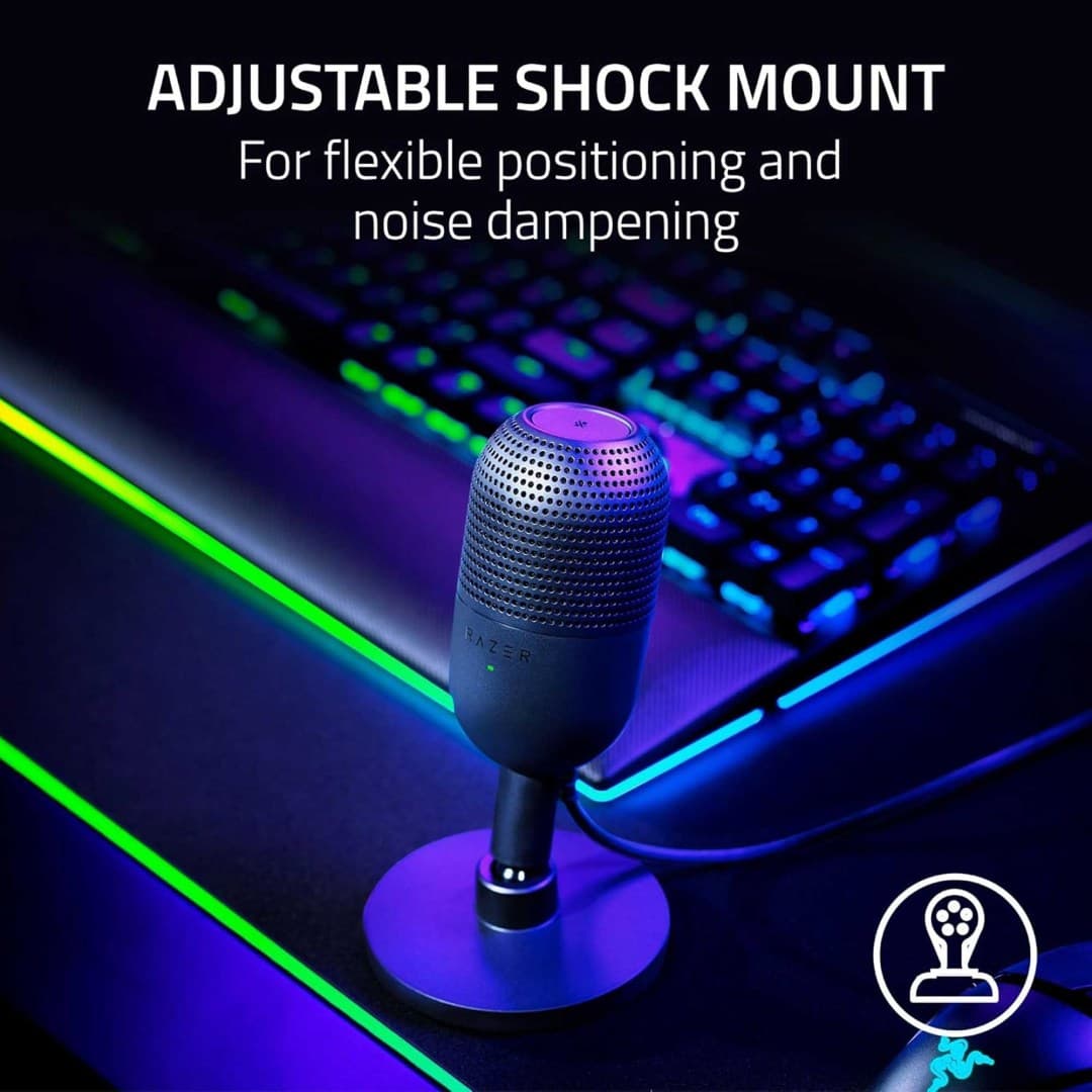 میکروفون کندانسر ریزر مدل Seiren V3 Mini — تصویر ۷