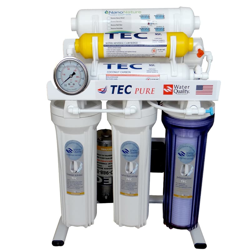 تصفیه آب ۷ مرحله ای تک مجهز به نانو گیاهی با روش اسمز معکوس مدل RO-T7-NATURE3200 — تصویر ۵