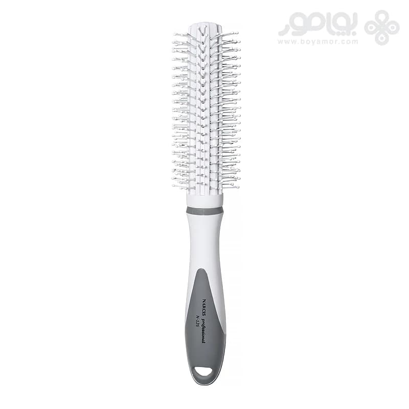 برس گرد پلاستیکی مردانه نارسیس N-126 سایز متوسط