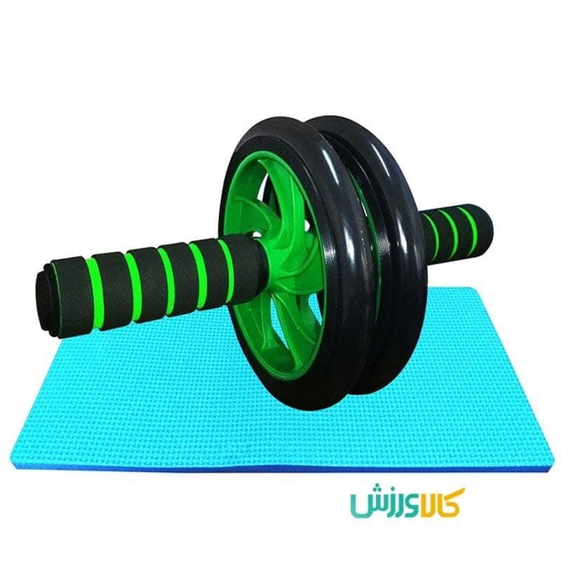 چرخ تمرین شکم مدل دوبل ژله ای
