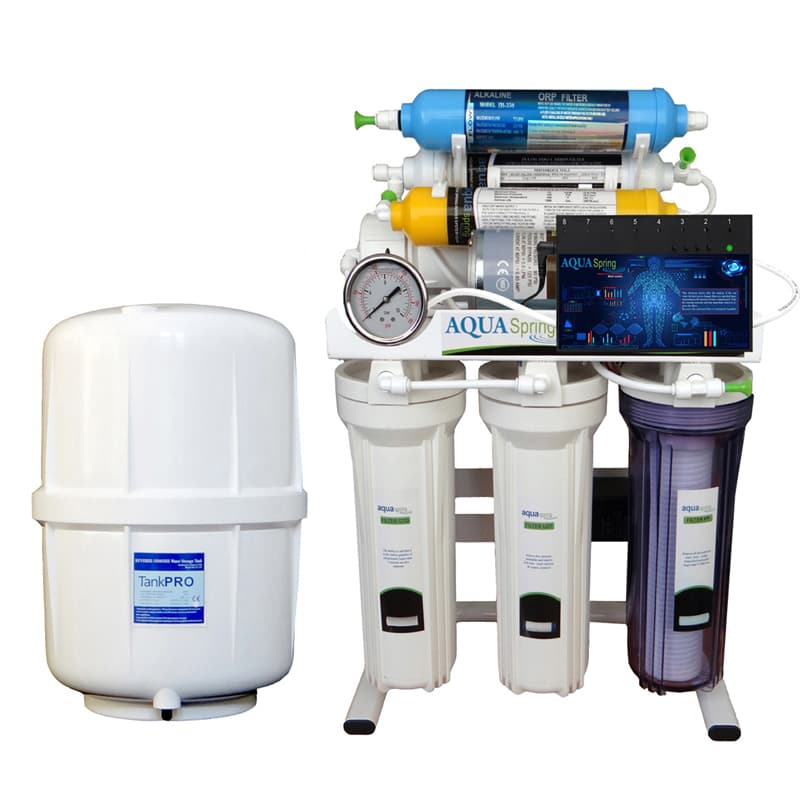 تصفیه آب خانگی آکوا اسپرینگ هوشمند RO-ARTIFICAL-INTIFICIAL- S151