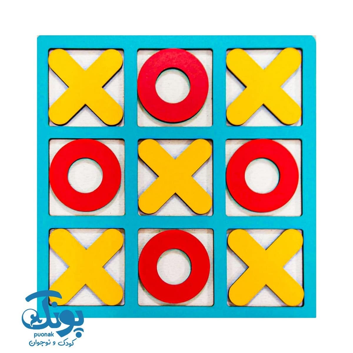 بازی دوز ایکس او چوبی ۱۵ × ۱۵