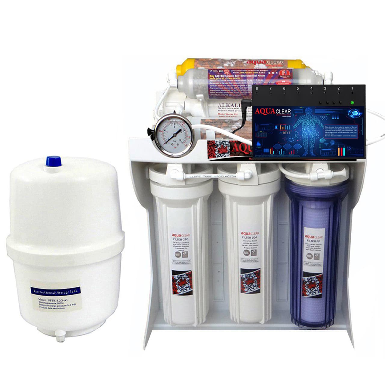 تصفیه آب خانگی آکوا کلر RO-ARTIFICAL-INTIFICIAL- C172