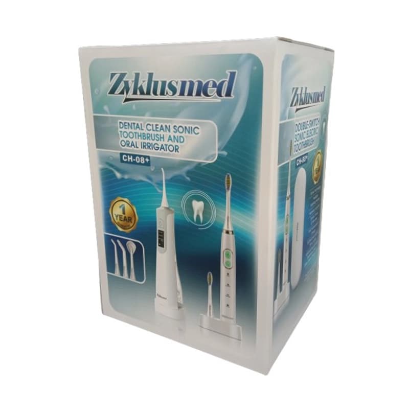 مسواک برقی و واترجت زیکلاس مد Zyklusmed CH-08 plus — تصویر ۲