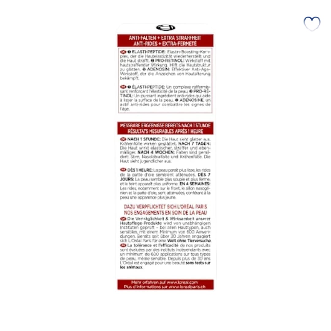 سرم ضد چروک و جوانساز آلاستین پپتید رویتالیفت Revitalift Elasti-Peptide 30ml سنین +40 — تصویر ۴