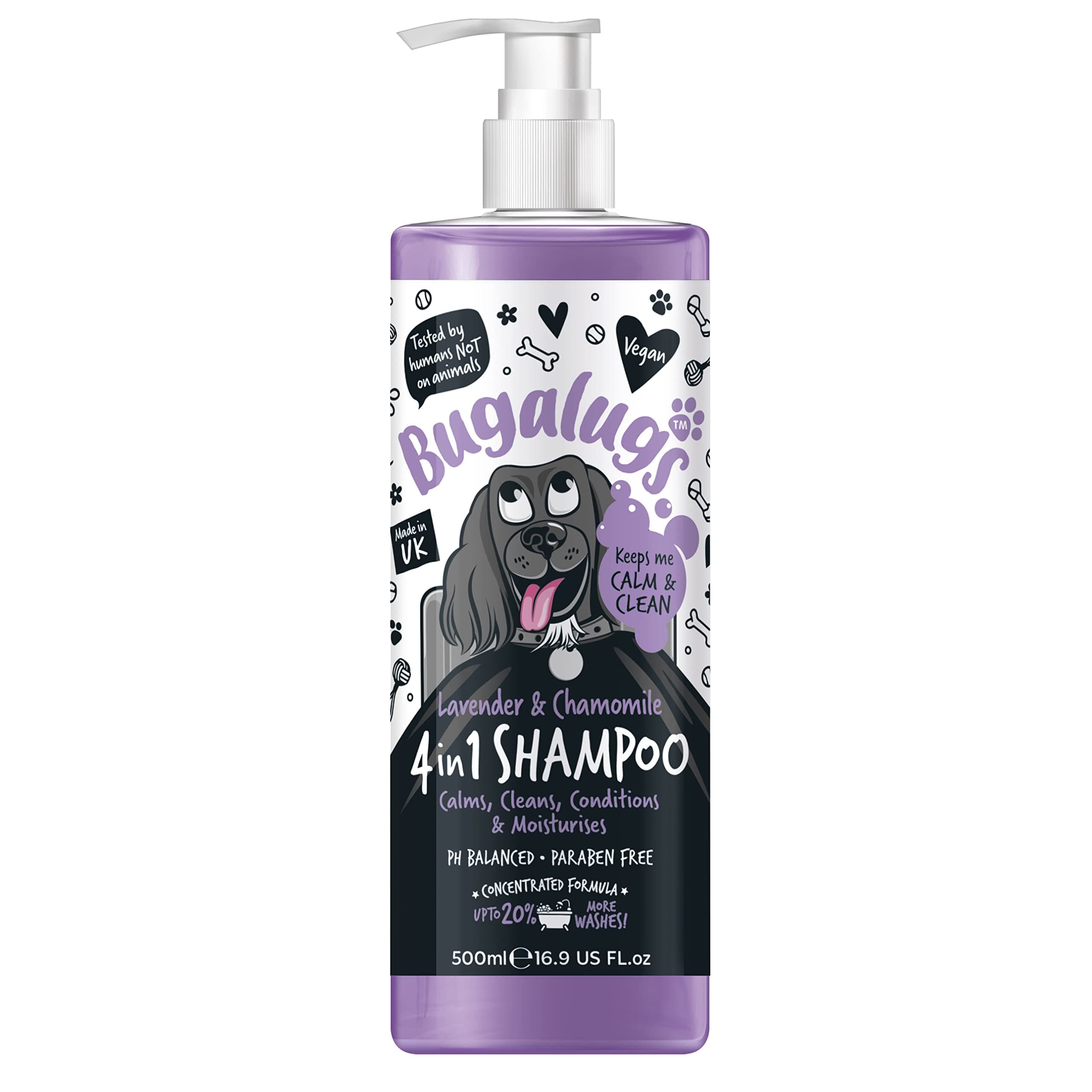 شامپو بوگالوگس سگ لوندر 500 میلی لیتر Bugalugs Lavender Dog Shampoo