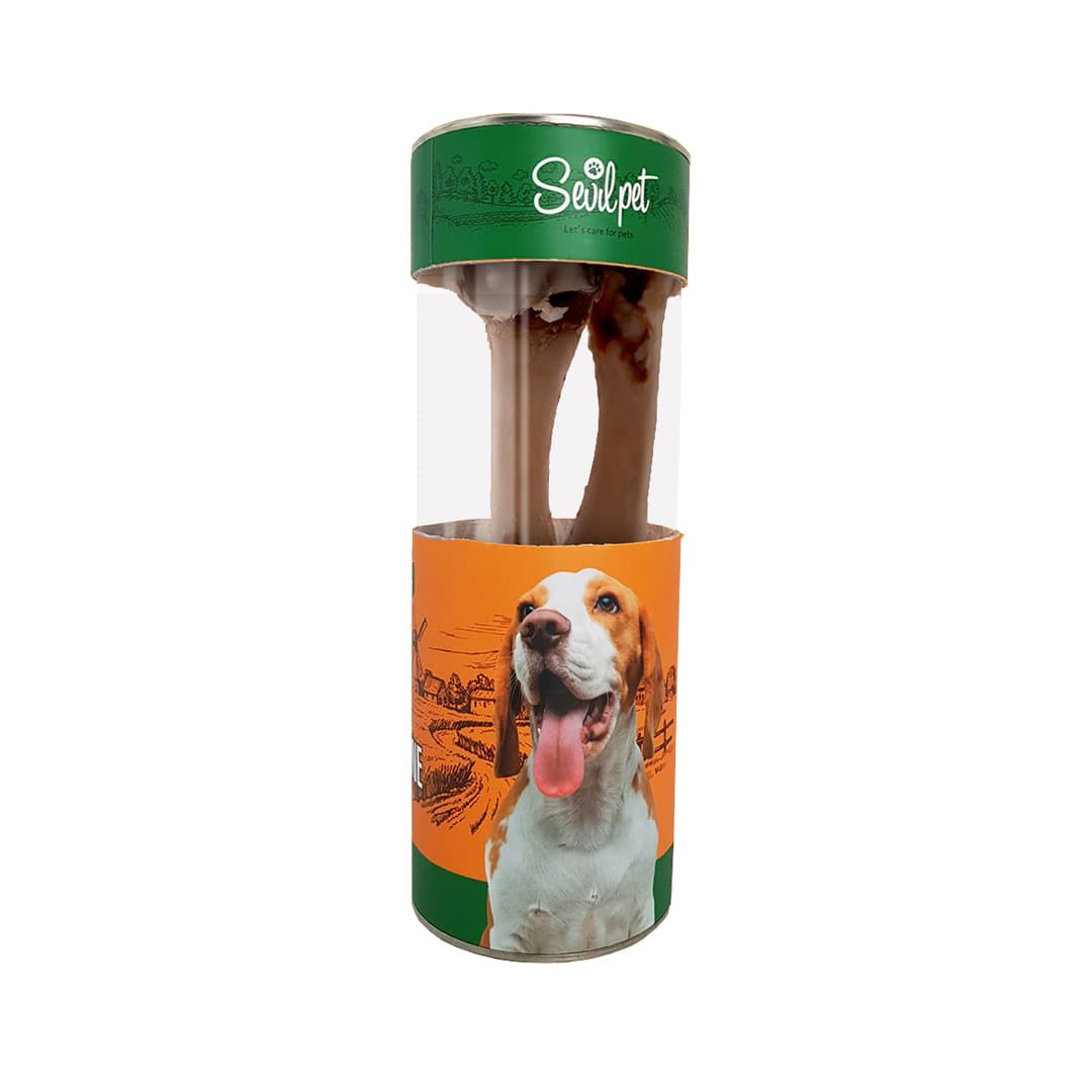 تشویقی سگ سویل قلم بره 2 عددی SevilPet Lamb Bone Dog Treat