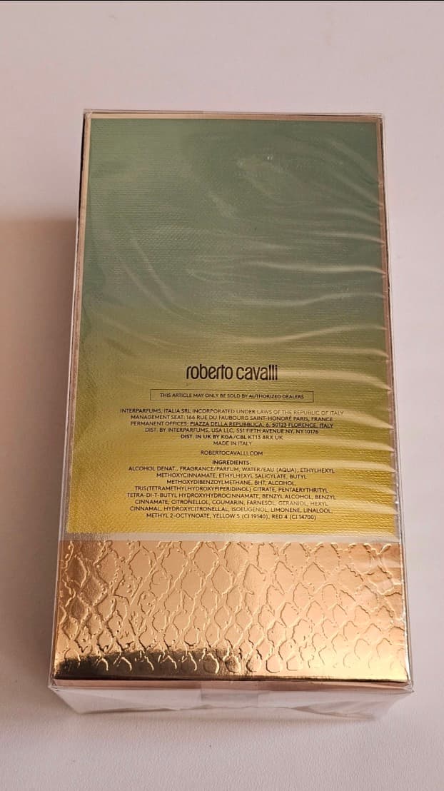 عطر ادوپرفیوم زنانه روبرتو کاوالی پارادایسو حجم ۷۵ میلی لیتر — تصویر ۲