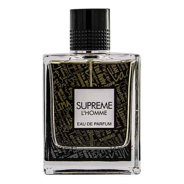 ادو پرفیوم مردانه فراگرنس ورد مدل SUPREME L’HOMME حجم 100 میلی لیتر — تصویر ۲