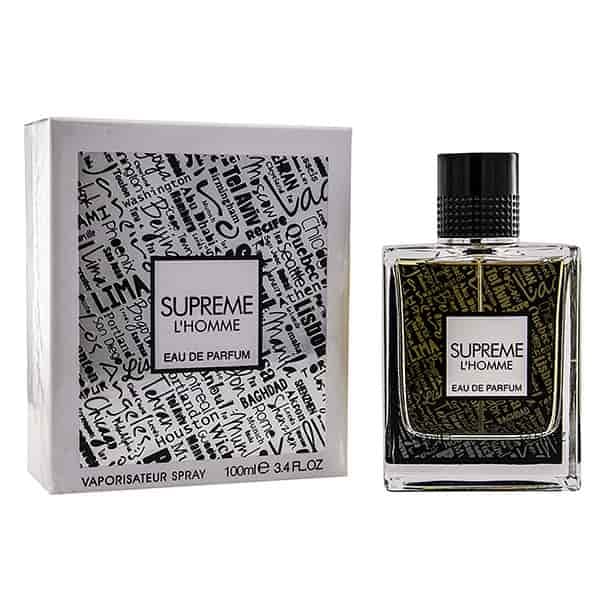 ادو پرفیوم مردانه فراگرنس ورد مدل SUPREME L’HOMME حجم 100 میلی لیتر