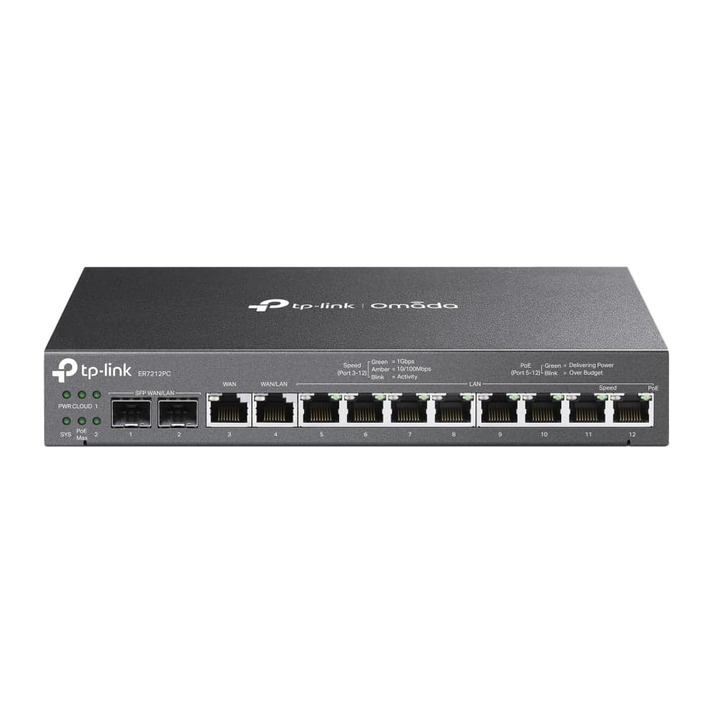 TPLINK ER7212PC Omada 3-in-1 Gigabit VPN Route