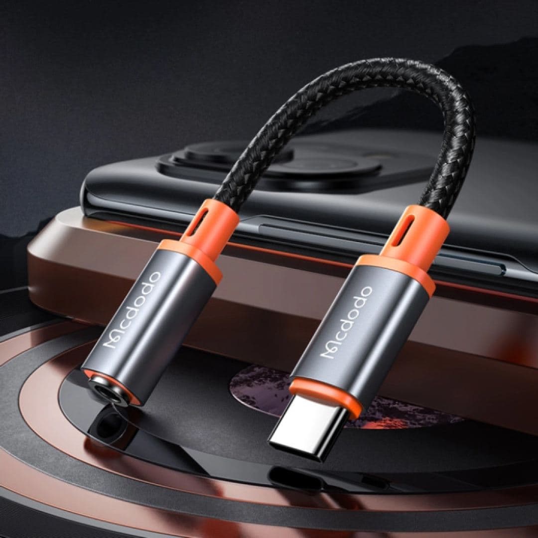کابل تبدیل USB-C جک 3.5 میلی متری مک دودو مدل Mcdodo CA-756 — تصویر ۶
